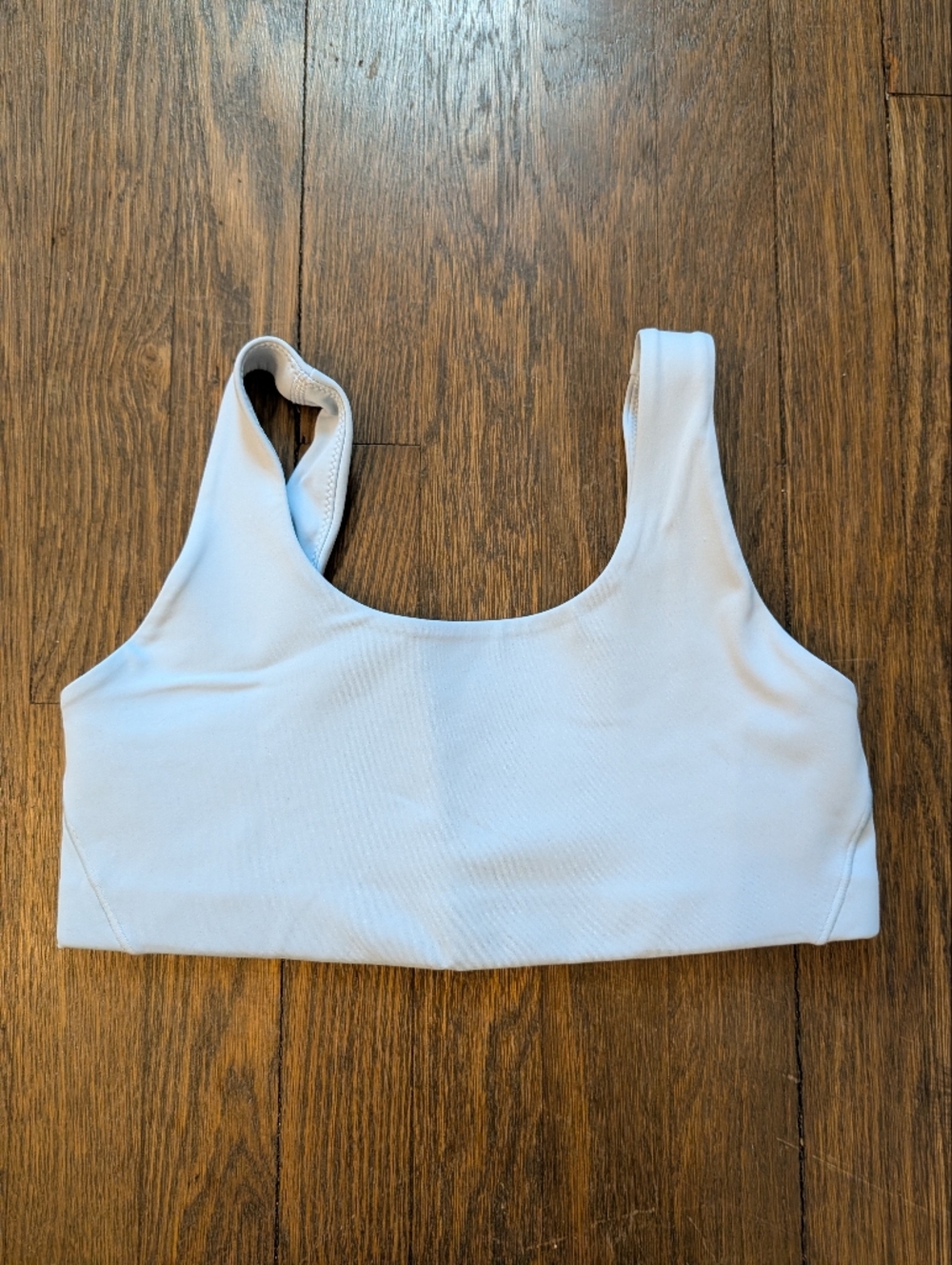 Nike Ice Blue Scoop Neck Medium Sports Bra